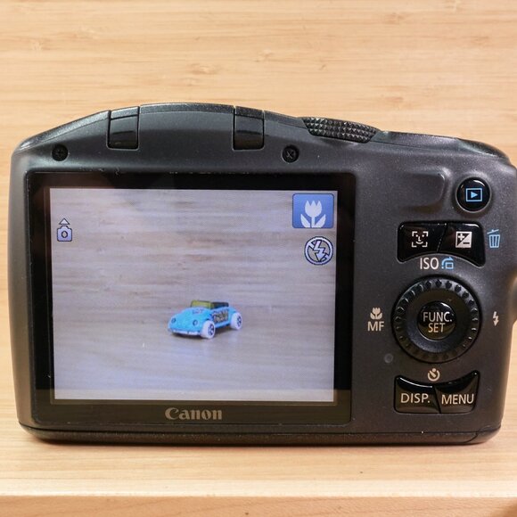 Canon PowerShot SX130 IS / 12.1MP Compact Camera / 12x Zoom / Black - Picture 5 of 7